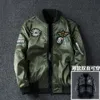 新しい爆撃機のジャケット韓国のスリムハンサムな両面野球の制服