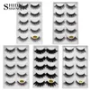 SHIDISHANGPIN 5 pairs 3d mink false eyelashes natural long soft fluffy eyelash extension makeup full strip lash G700