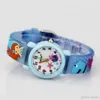 Kid Assista 3D Dos Desenhos Animados do mar Adorável Crianças Meninas Meninos Crianças Estudantes de Quartzo Relógio De Pulso Muito Popular Wristwatc Sports Clock