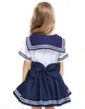 Fille école marin uniforme costume JK étudiant haut robe marin robe