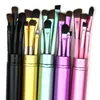 5pcs Travel Portable Mini Eye Makeup Brushes Set Reals Eyeshadow Eyeliner Eyebrow Brush Lip Make Up Brushes kit