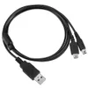 2 em 1 carregador de carregamento usb cabo de carga chumbo para novo 3dsll xl 3ds DSi-XL dsi ds lite dsl 2ds dhl fedex ups frete grátis