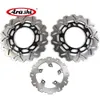 Arashi for Yamaha FZ6 S2 2007 2008 Fazer Front Brake Brake Rotors Disk Disk Kit FZ 6 FZ600 FZ-6 FAZER S2 MT03 MT-03