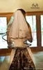 أعلى رخيصة كامو ساتان حافة الحجاب كوع مخصص مع مشط التمويه لإكسسوارات الزفاف VEIL Country Wedding VEIL1855570