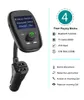 Bluetooth Car FM-sändare In-Car Radio Audio Adapter Receiver Wireless Handsfree Car Kit FM34 med USB-portladdare Hög kvalitet