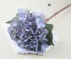 Yapay ortanca çiçek kafa 47 cm sahte ipek tek hidransas düğün centerpieces için ev partisi dekoratif çiçekler için Düğün SF020