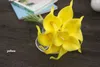 Calla Lily för bröllop bukett blomma doft mjuk plast blommor dekorativa blommor calla real touch gratis frakt hp011