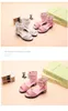 2018 Summer Baby Girls Princess Sandalias planas Niños PU borla de cuero Sandalias de tacón ocasionales Moda niños estudiante zapatos eur 27-37