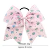 8039039 Stora färgglada bågar Klipp för flickor Unicorn Heart Printed Hairbows Ponytail Kids Gifts Hårtillbehör HD8281671711