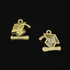 80pcs Zinc Alloy Charms Antique Bronze Plated graduation cap and diploma Charms for Jewelry Making DIY Handmade Pendants 17*16mm