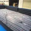 Door to Door Inflatable Pool Court Snooker Field With Free Air Blower blow up Billiard Ball custom Made in China for Race