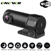 One Dash Camera WiFi Kablosuz Araba DVR Kamera Dijital Kayıt Şirketi Video Kaydedici Dashcam Yol Kamera Uygulaması Monitör Gece Görüş