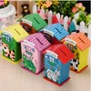 New Arrival Novelty Households Children Kids Gift Cartoon Storing Coin Bank / Wooden Saving Money Box Random send