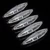 ABS plast UNPAINTED FISH VIB Fiske Lure 9cm 11.2G Transparent embryo Färskvatten Swimbaits DIY Färg Blank Baits Tillbehör