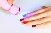 Nuovo arrivo Mini Nail Dryer LED UV Lampada professionale Led Lampada Gel smalto per unghie LED torcia elettrica rapida Cure Nail essiccatori nave libera