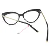 ALOZ MICC Fashion Cat Eye Glasses Women Brand Designer Vintage Gelgasses Kvinnliga transparenta linsglas Ram A6389589092265S