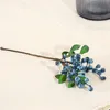 シングルスモールカリフォルニアベリーシミュレーションフラワーベリーブルーベリーフルーツフェイク人工植物リビングルーム装飾プラスチックマニュアル2732167