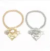 Fashion Silver Women Jewelry Crystal Cuff Charm Bangle Chain Pendant Armband7524773