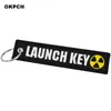 Launch Key Chain Bijoux Брелок для Мотоциклов и Автомобилей Скутеры Tag Вышивка Key Fobs