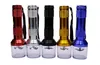 Flashlight style smoke grinder, aluminum alloy electric grinder, cigarette maker.