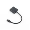 USB 3.1 Type-C do VGA Converter USB Adapter Video Adapter Typ C do Vag Black