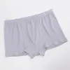 Pantaloncini BOXER UOMO 100% Seta naturale Mutandine uomo Mutandine solide sane Cueca boxer Biancheria intima uomo calzoncillos