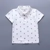 Ensembles de vêtements pour enfants 2018 New Summer Fashion Cotton Short Sleeve -Shirt + Shorts Enfants Garçons Vêtements Handsome Kids Suits Set