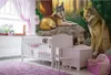 papel de parede 3D foto personalizzata murale Carta da parati Cute cartoon foresta di pietra sul lupo gruppo animali bambini camera sfondo 3d parete carta da parati