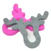 Veado Teether Silicone Moose Head Teether Bebê Bebê Brinquedo Toy Grau Silicone Chewable Pingente Teething Beething Acessório de Enfermagem Presente