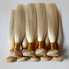 Skönhet Virgin Brasiliansk Honey Blonde Mink Malaysian Human Hair 8-18Inch Indian Remy Hair Weft 10Bundernar / Lot # 613 Weaves Billiga Pris