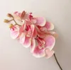 Real Touch Orchid Flower Fake Pink Cymbidium Pu 3D Plant Orchids Phalaenopsis Orchids dla sztucznych dekoracyjnych kwiatów1422800