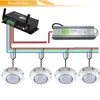 WiFi Wireless RGB LED Pool Lights Harts Filled Par56 Underwater Luz Piscina IP68 12V 18W 42W med RF Remote Power Supply 4pcs8689794