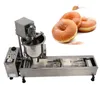 Frete grátis para uso comercial 110v 220v elétrico automático fabricante de rosquinhas máquina de donuts fritadeira