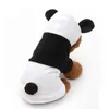 犬のペットのためのファッション犬の服衣装の衣服フリース耳のパーカー犬の服Panda Pulloverコート衣装の衣装