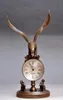 ブロンズ銅イーグル彫刻機械式時計テーブル腕時計像を集める