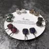 2020 Fashion Jewelry Microinlaid Zircon örhängen Honeycomb Color Diamond Ear Hook Female Earrings Diamond Earrings Des Boucles D6105618