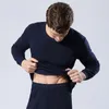 High Quality Plus Size 4XL Man Long Johns Sets Men's Thicken Polished Velvet Thermal Underwear Set Male Warm Tops And Pants