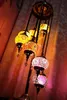 Europäische retro romantische mediterrane Wohnzimmer Schlafzimmer Persönlichkeit kreative handgemachte Glas türkische Stehlampe