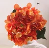 Hydrangea artificiale Flower Head 47 cm Falso Silk Single per Centrotavola di nozze Party Decorative Flowers Wedding SF020
