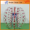 Livraison Gratuite Dia 1.2 m Gonflable Bubble Football Ballon De Football pour Enfants Loopy Zorb Ball Humain Hamster Ball Bumper Football Pour Enfants