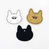 도매 카드 200pcs 패션 쥬얼리 디스플레이 포장, 귀걸이에 대 한 귀여운 고양이 모양 종이 카드 적합