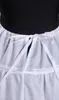 Wit 6 Hoop Petticoat Crinoline Slip Underskirt Bridal Ball Jurk trouwjurk petticoats op voorraad