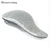 Brosse à cheveux démêlante, outil de Salon de coiffure gratuit, dompteur démêlant, poignée libre, brosse à paillettes, peigne de douche