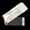 10.5x62cm Clear OPP Plastic Wig Package Bag Self-Adhesive Long Transparent Poly Packing Bags Hairpiece Hair Extension Packaging Pouch Bag