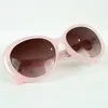 Lunettes de soleil fleur cadre ovale pour femmes lunettes rose et tortue avec logo vente en gros lunettes boutique Melody2041