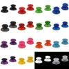 Colorful Multicolor 3D Analog Thumbstick Thumb stick Rocker Joystick Cap Cover Mushroom for Sony PS4 Controller Button DHL EMS FREE SHIP