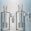 Toro Glass Ash Catcher 14mm 18mm Matrix Perc Ash Catchers 4mm Spessa Pyrex Pyrex Clear Ashcatcher Accessori per fumare per Bong Bubblers Tubi d'acqua