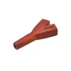 Smoking Wood "Stoner" Double Three Trident Coni di sigarette in legno Accessori per il fumo Tubi portatili all'ingrosso