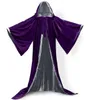 Long Sleeves Velvet Hooded Cloak Hooded Velvet Cloak Gothic Wicca Robe Medieval Witchcraft Larp Cape Hooded Vampire Cape Halloween6276597