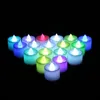 Świąteczne lampki świąteczne Bateria Pliczona Flixeless LED Tealeght Tealeght świece Świece Święte przyjęcie świąteczne Dekoracja LX3857